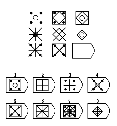 瑞文智力测试E10